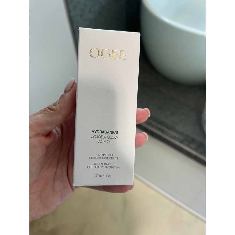 OGEE Hydraganics Jojoba Glow Face Oil 30ml Organic Skincare Treatment